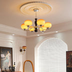 Alwynara Glass Chandelier-Moonnatur