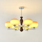 Alwynara Glass Chandelier-Moonnatur