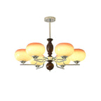 Alwynara Glass Chandelier-Moonnatur