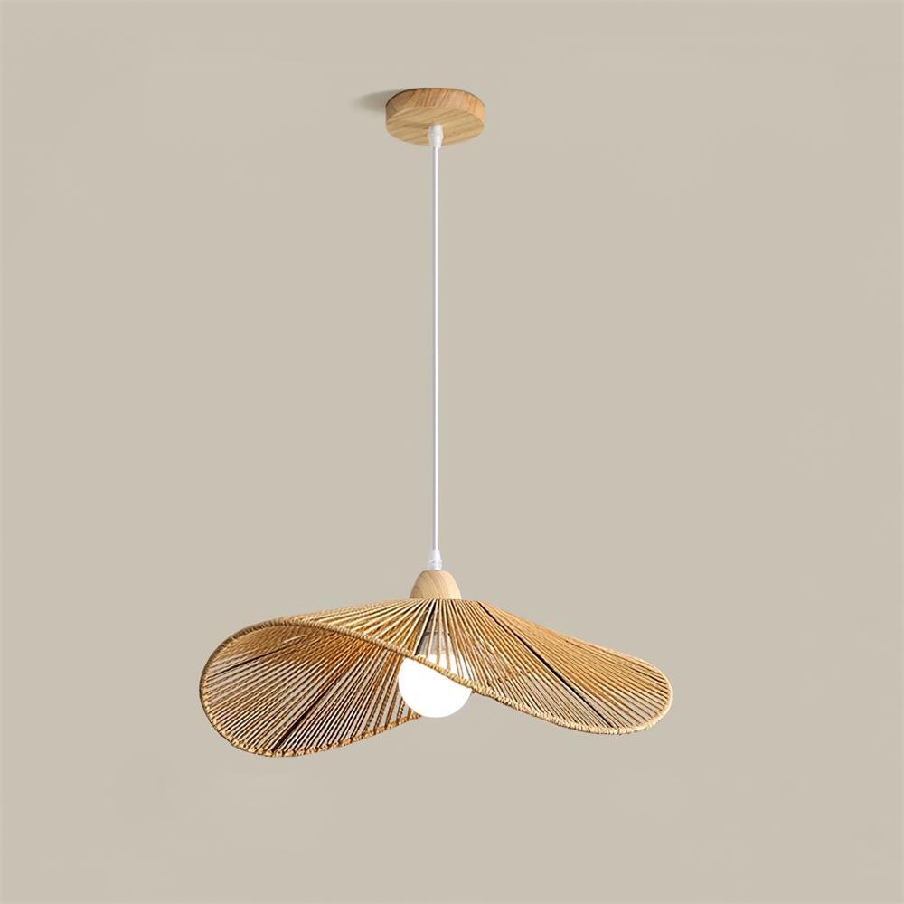 Savenenora Hemp Rope Pendant Light-Moonnatur