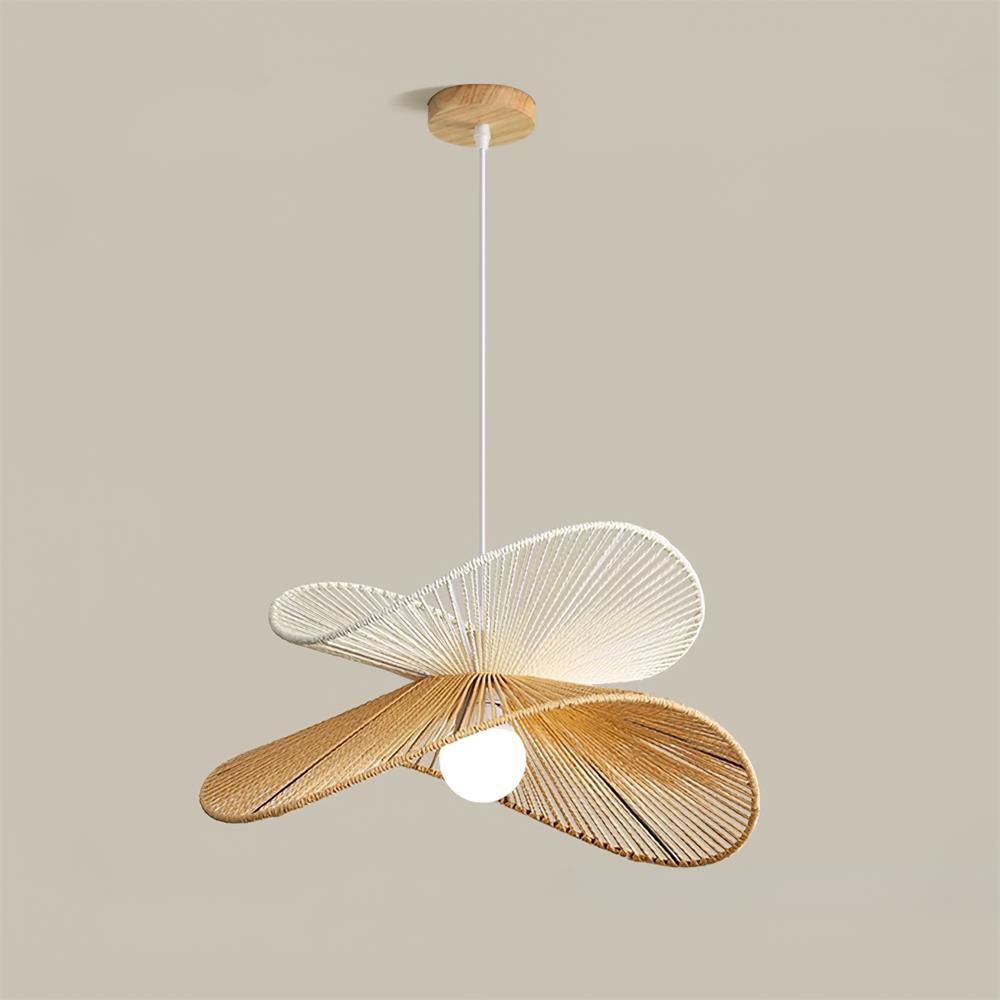 Savenenora Hemp Rope Pendant Light-Moonnatur