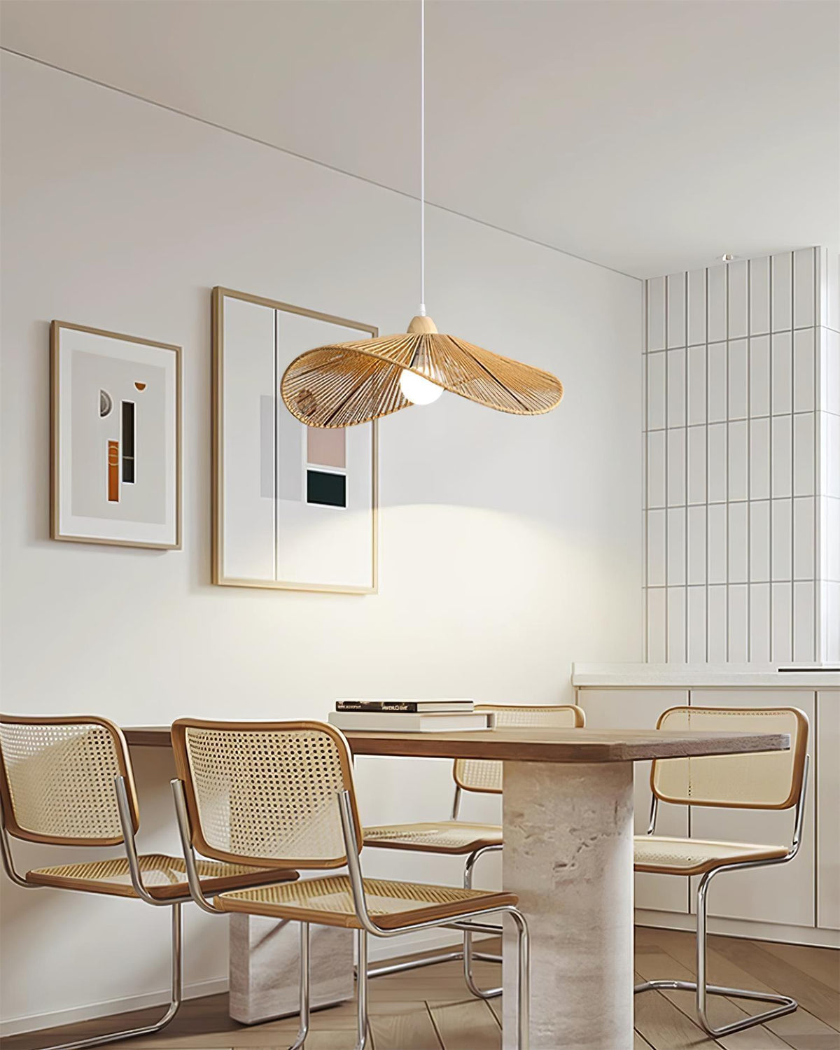 Savenenora Hemp Rope Pendant Light-Moonnatur