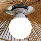 Savenenora Hemp Rope Pendant Light-Moonnatur