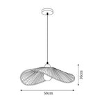 Savenenora Hemp Rope Pendant Light-Moonnatur