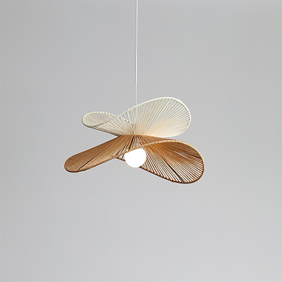 Savenenora Hemp Rope Pendant Light-Moonnatur
