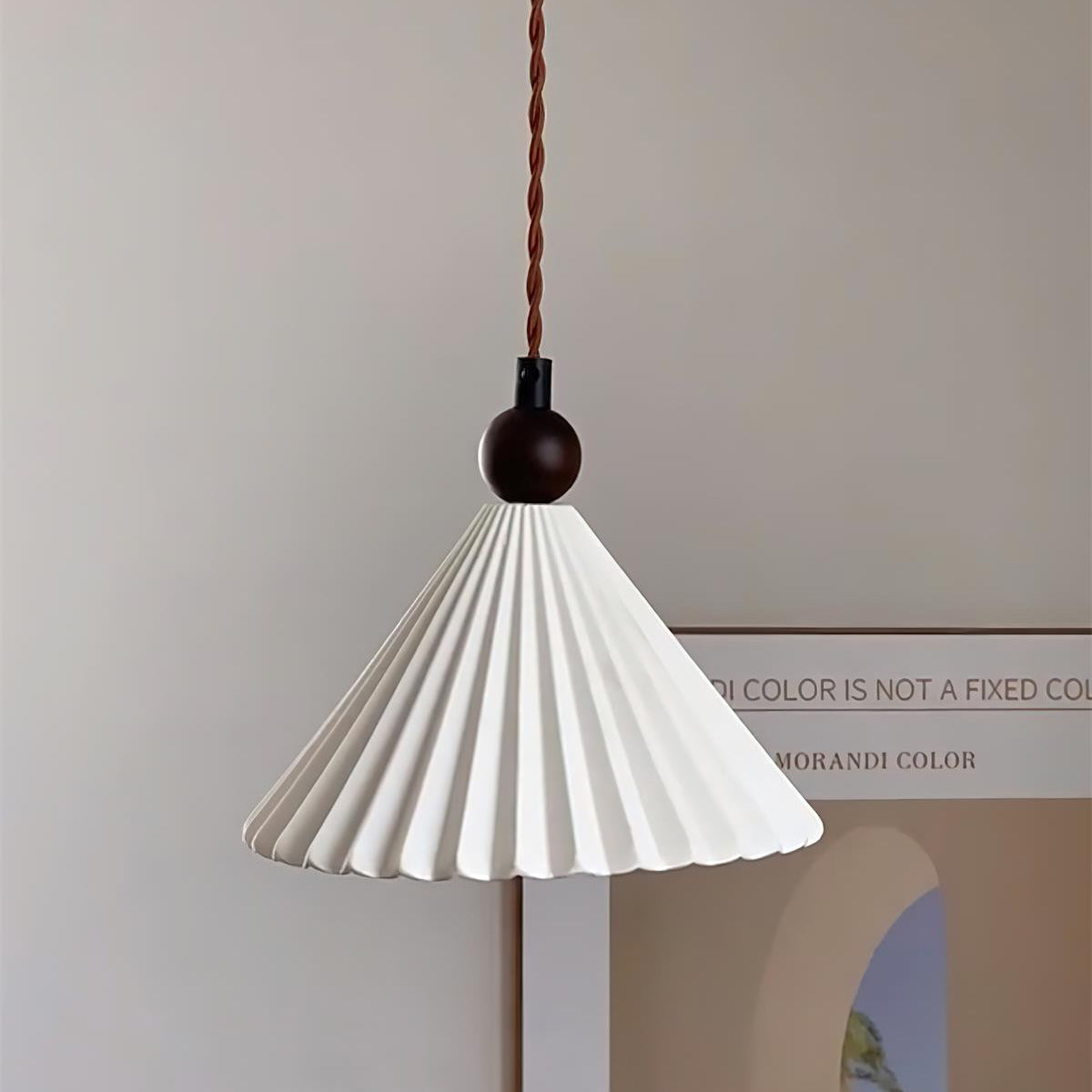 Ravenscove Ceramic Pendant Light-Moonnatur