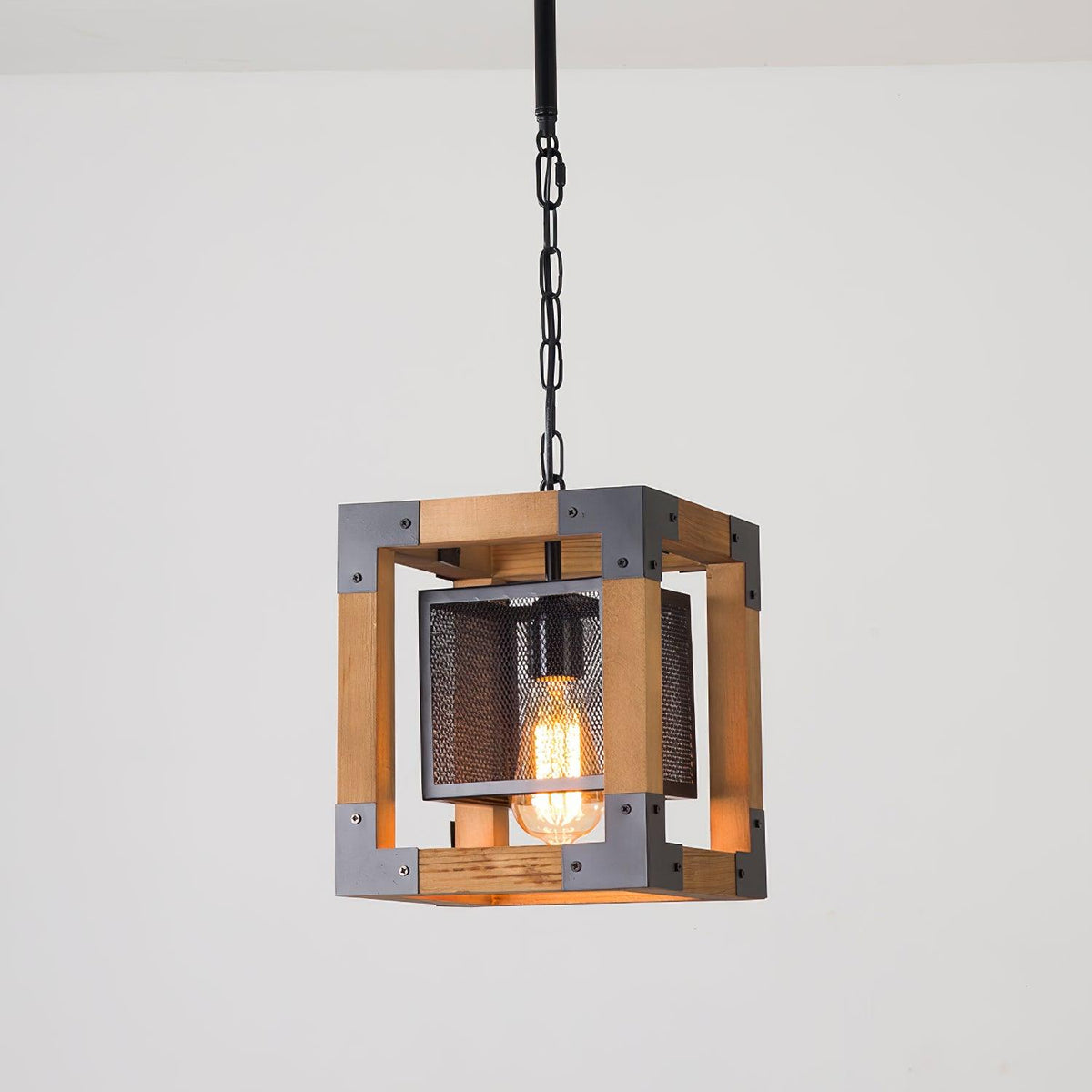 Silvenenna Wood Chandelier-Moonnatur