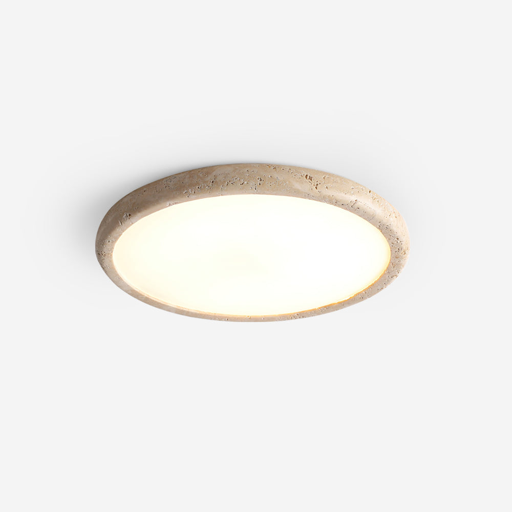 Casterina Travertine Ceiling Light-Moonnatur