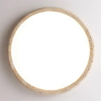 Casterina Travertine Ceiling Light-Moonnatur