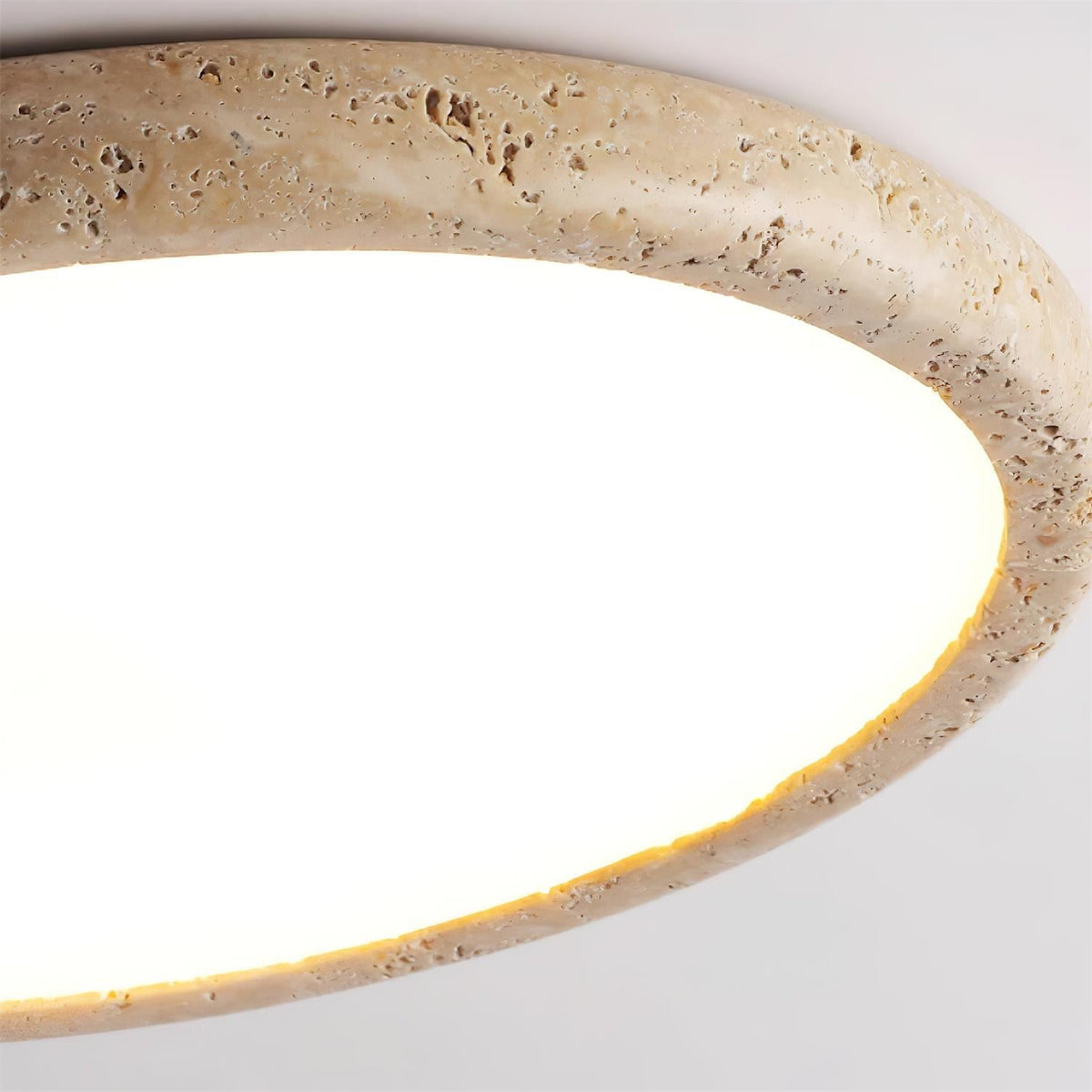 Casterina Travertine Ceiling Light-Moonnatur