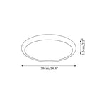 Casterina Travertine Ceiling Light-Moonnatur