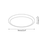 Casterina Travertine Ceiling Light-Moonnatur