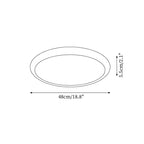 Casterina Travertine Ceiling Light-Moonnatur