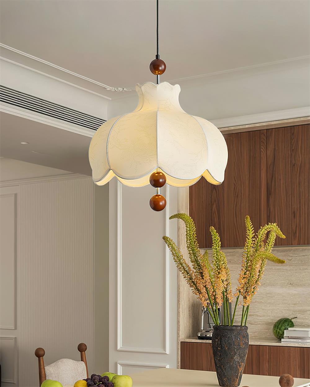 Urenford Fabric Pendant Light-Moonnatur