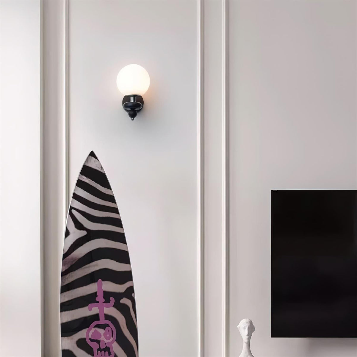 Erlenaelle Glass Wall Light-Moonnatur