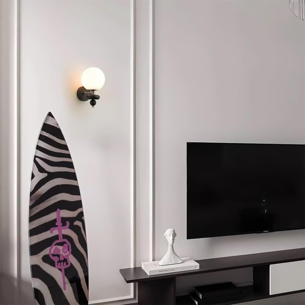 Erlenaelle Glass Wall Light-Moonnatur