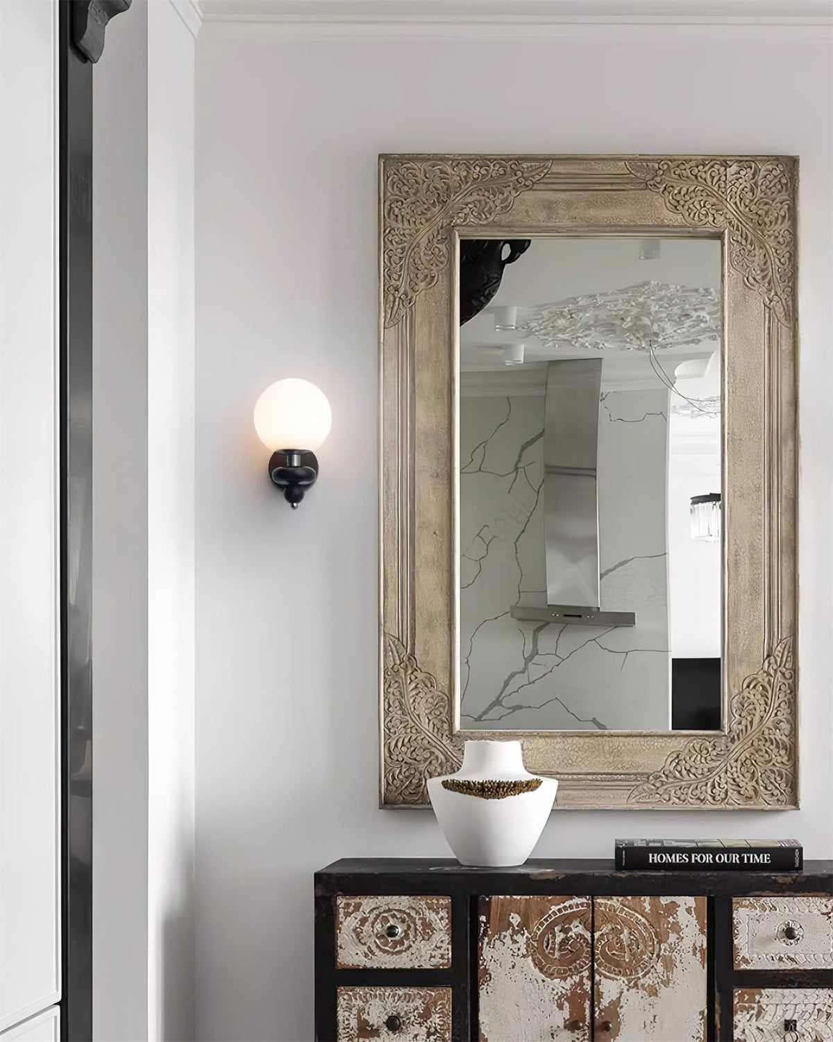 Erlenaelle Glass Wall Light-Moonnatur