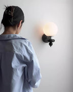 Erlenaelle Glass Wall Light-Moonnatur