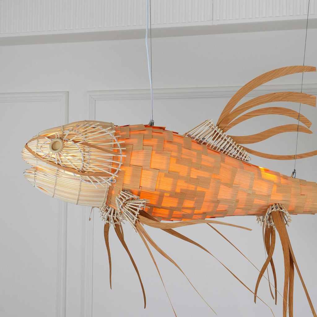 Helrenella Wood Chandelier-Moonnatur