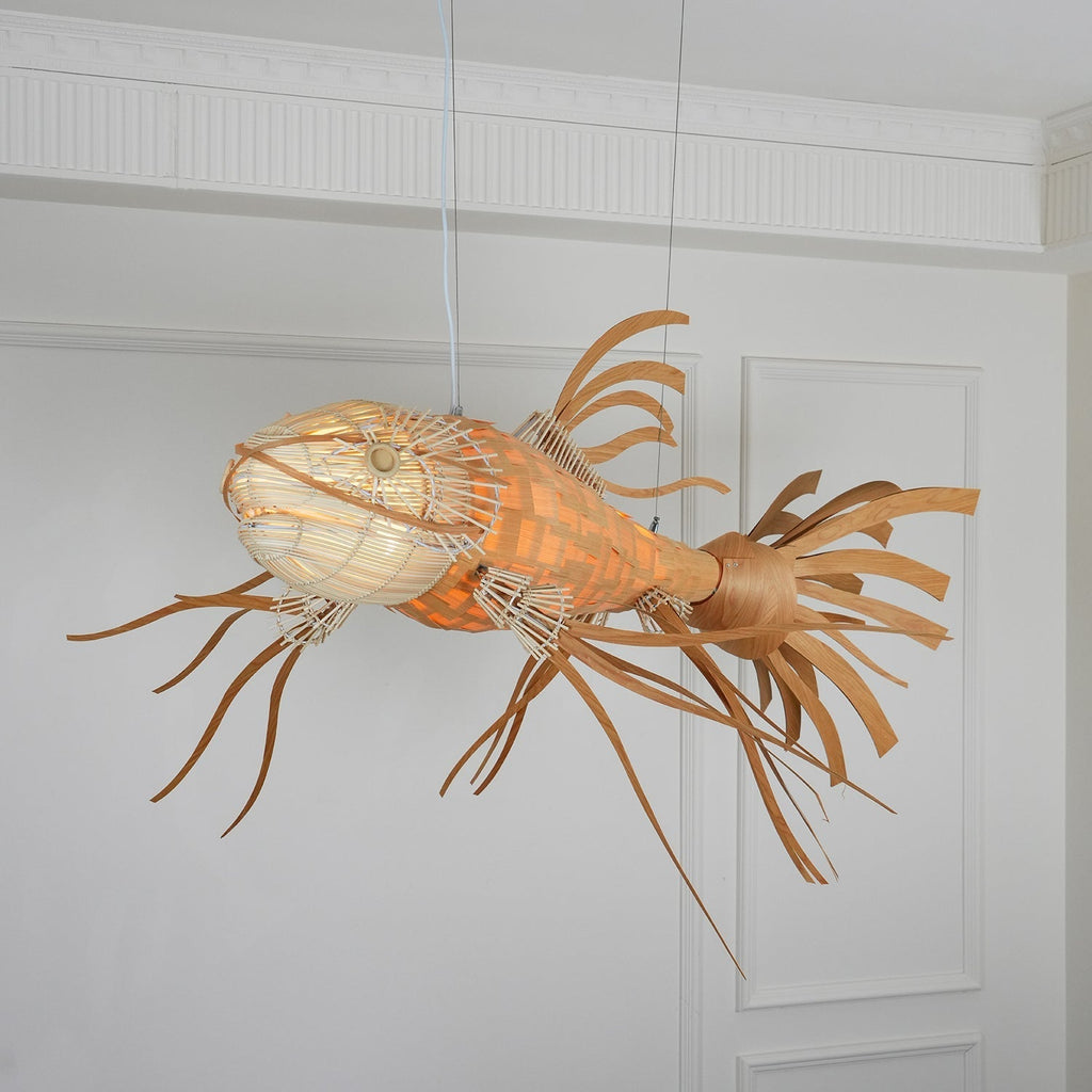 Helrenella Wood Chandelier-Moonnatur
