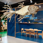 Helrenella Wood Chandelier-Moonnatur