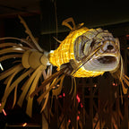 Helrenella Wood Chandelier-Moonnatur