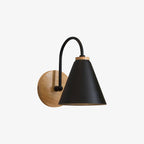 Laelenna Wood Wall Light-Moonnatur
