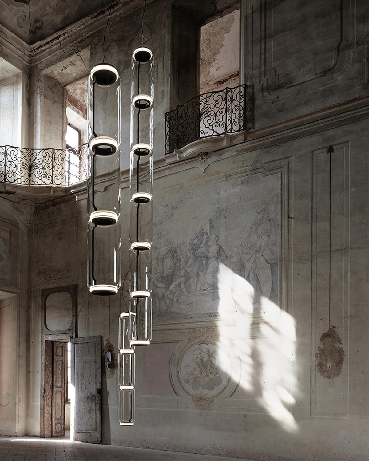 Auberwren Glass Pendant Light-Moonnatur