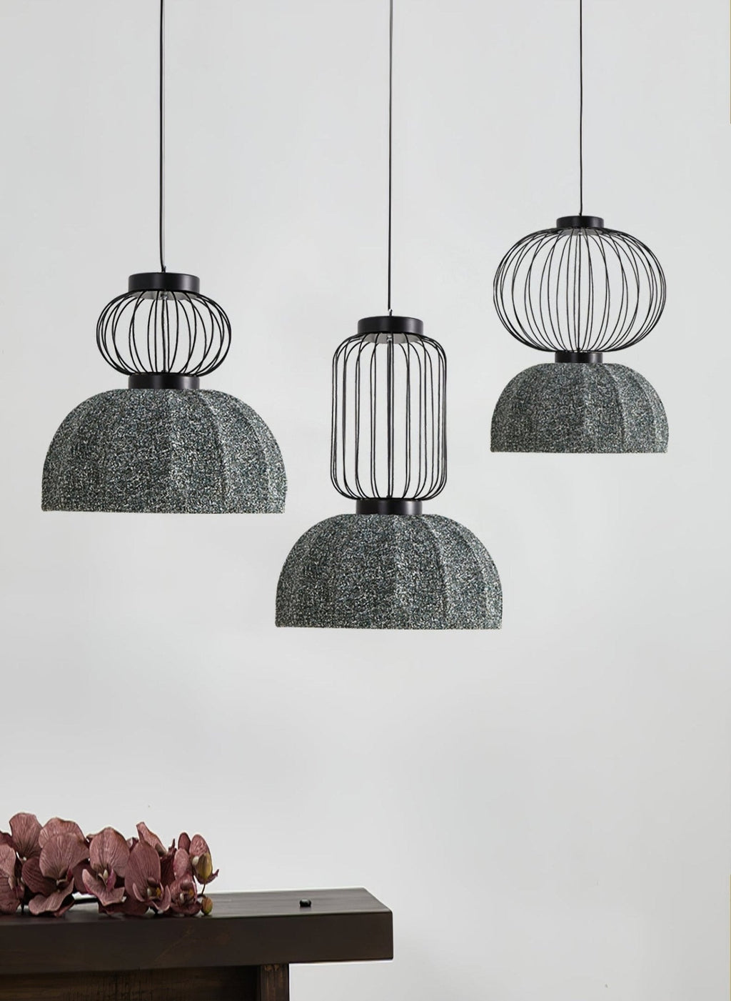Galdenlynne Fabric Pendant Light-Moonnatur