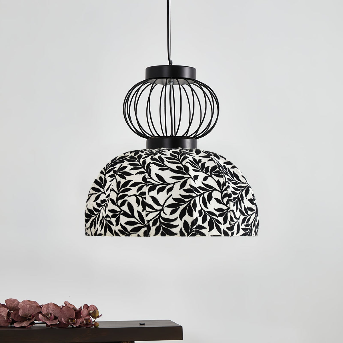 Galdenlynne Fabric Pendant Light-Moonnatur
