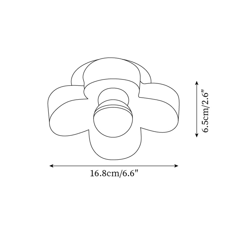 Haldelheath Acrylic Ceiling Light-Moonnatur