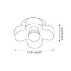 Haldelheath Acrylic Ceiling Light-Moonnatur