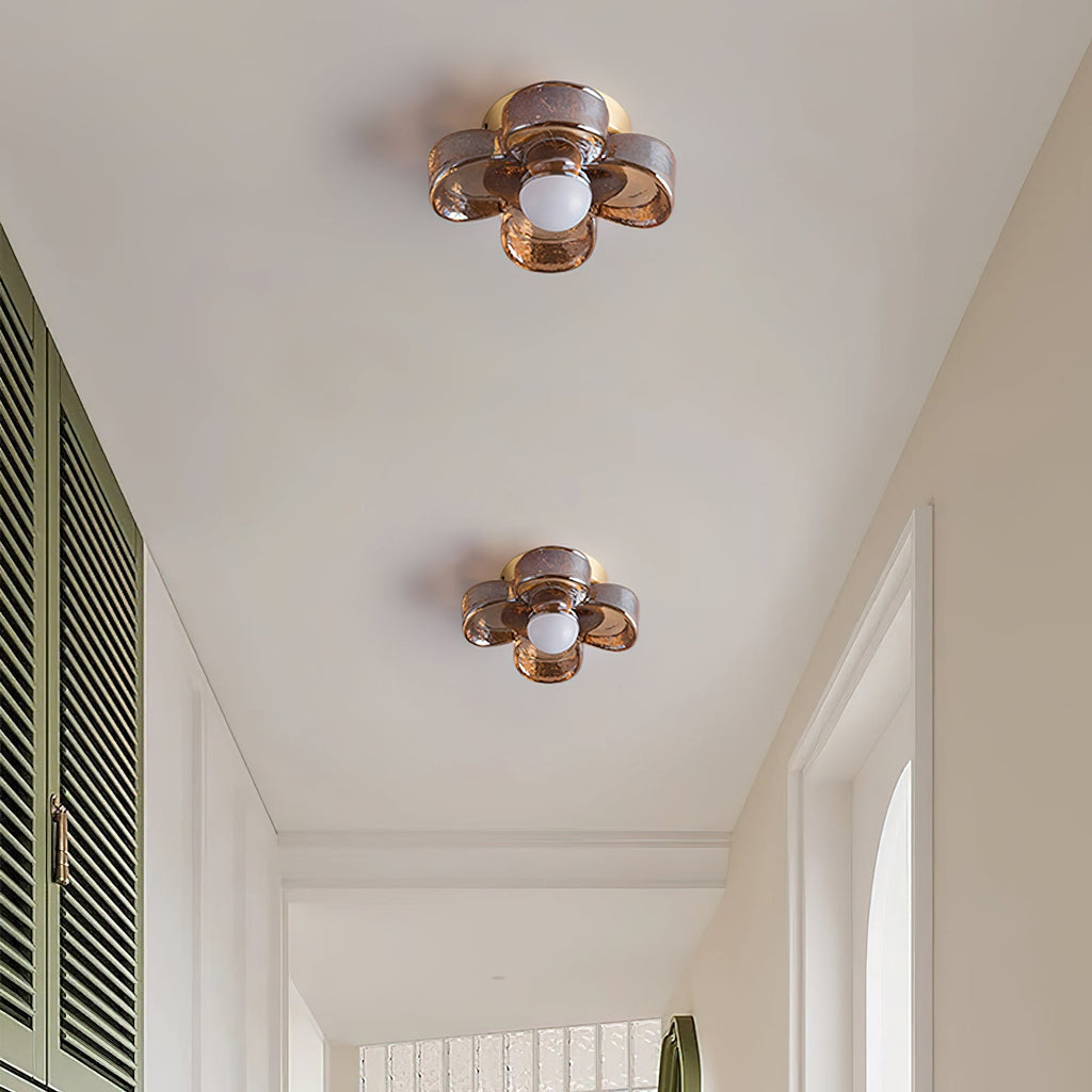 Haldelheath Acrylic Ceiling Light-Moonnatur