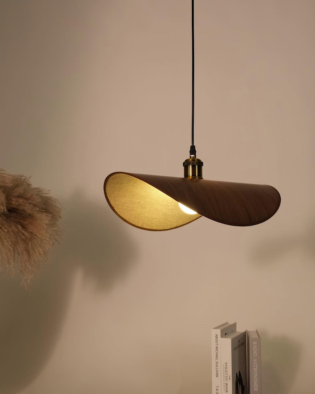 Penrelelis Fabric Pendant Light-Moonnatur