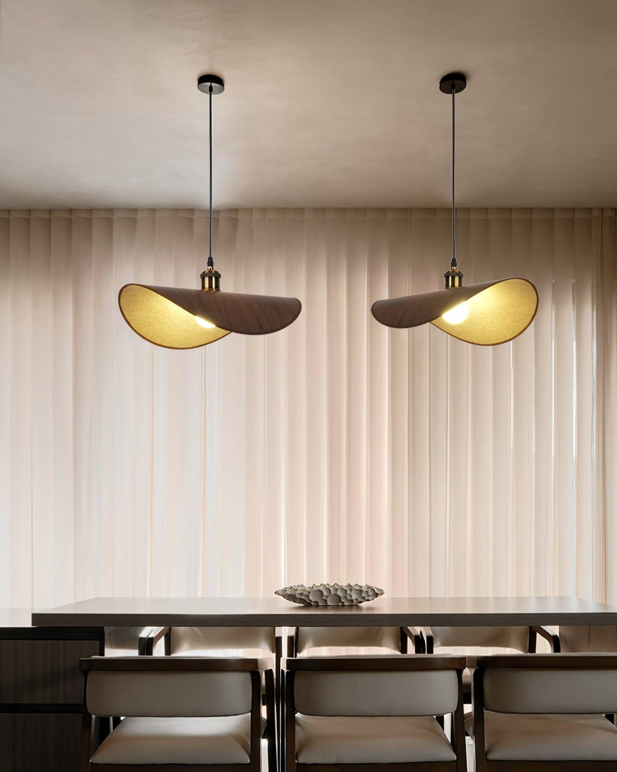 Penrelelis Fabric Pendant Light-Moonnatur