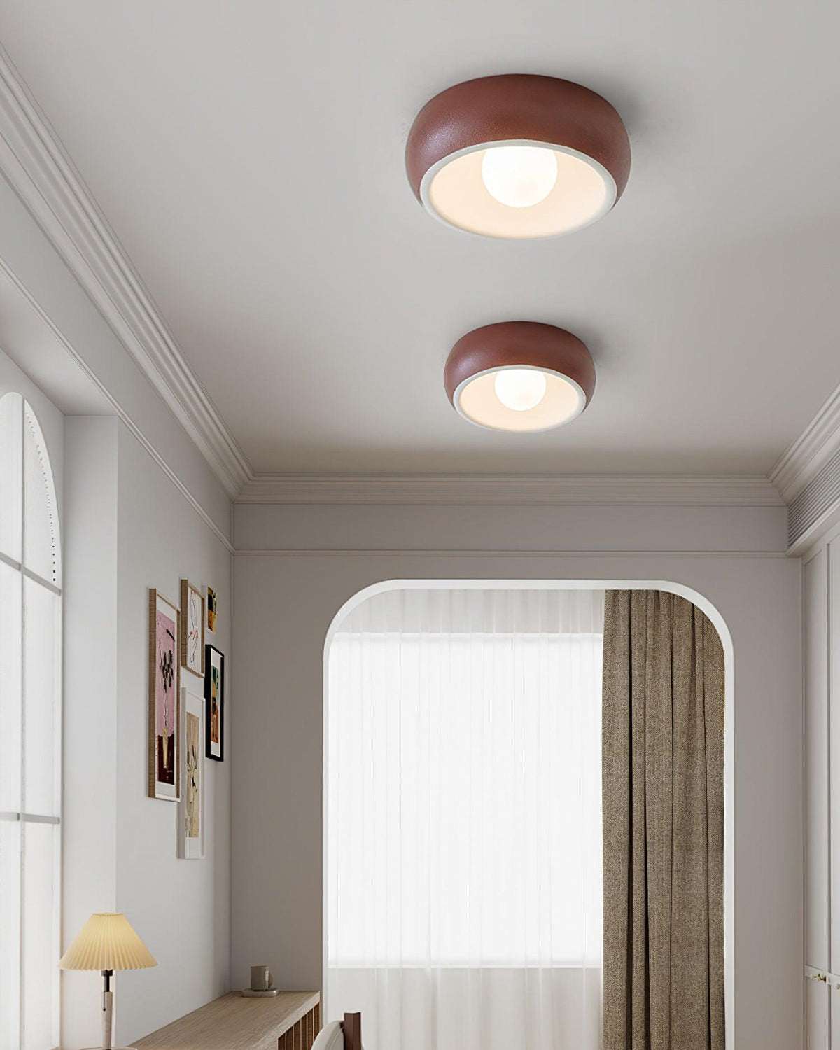 Norrelis Metal Ceiling Light-Moonnatur