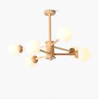 Laelia Wood Chandelier-Moonnatur