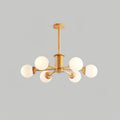 Laelia Wood Chandelier-Moonnatur