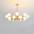 Laelia Wood Chandelier-Moonnatur