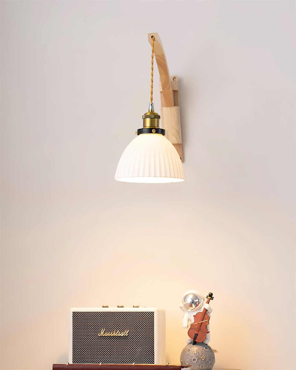 Ivrenden Ceramic Wall Light-Moonnatur