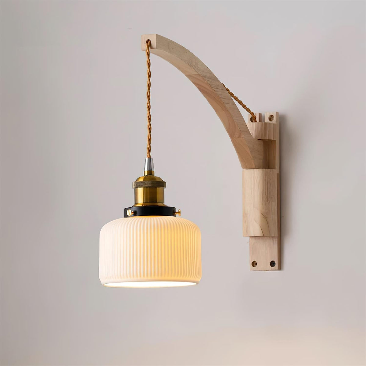 Ivrenden Ceramic Wall Light-Moonnatur