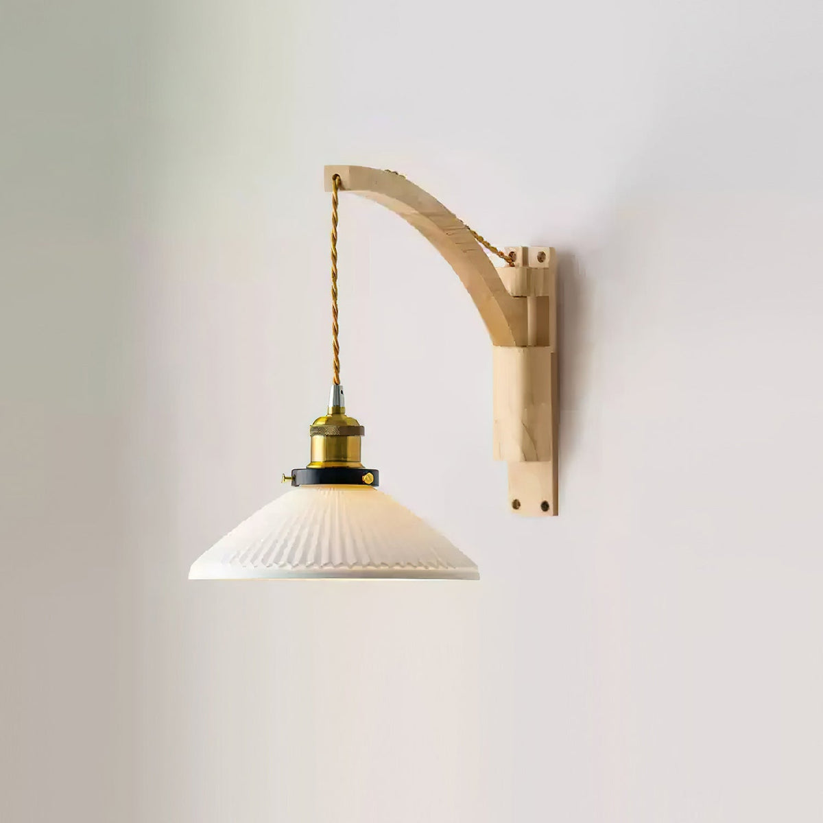 Ivrenden Ceramic Wall Light-Moonnatur