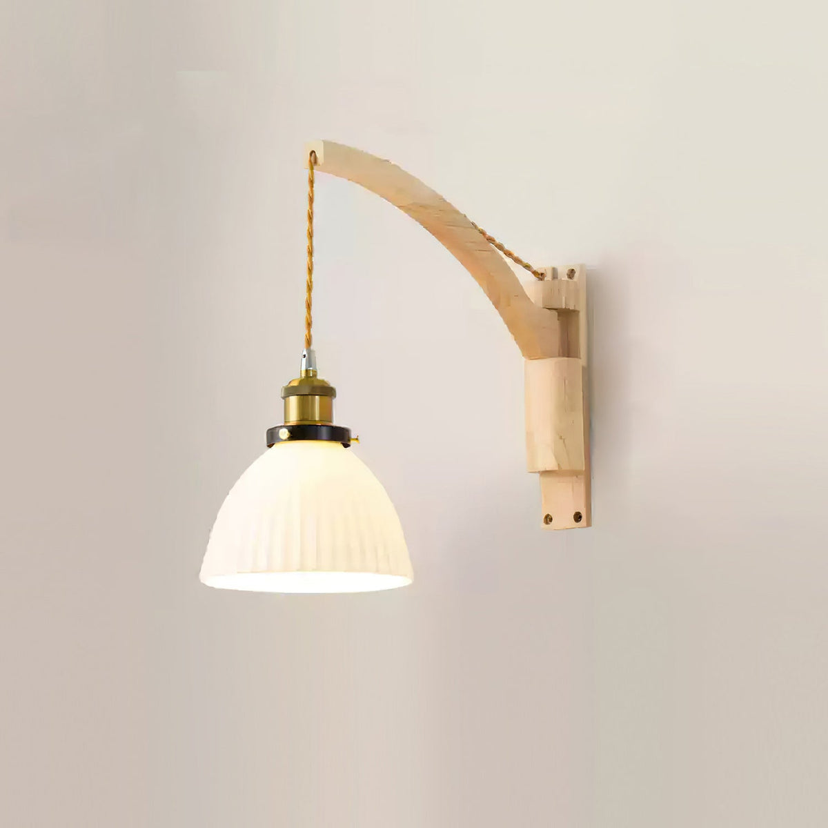 Ivrenden Ceramic Wall Light-Moonnatur