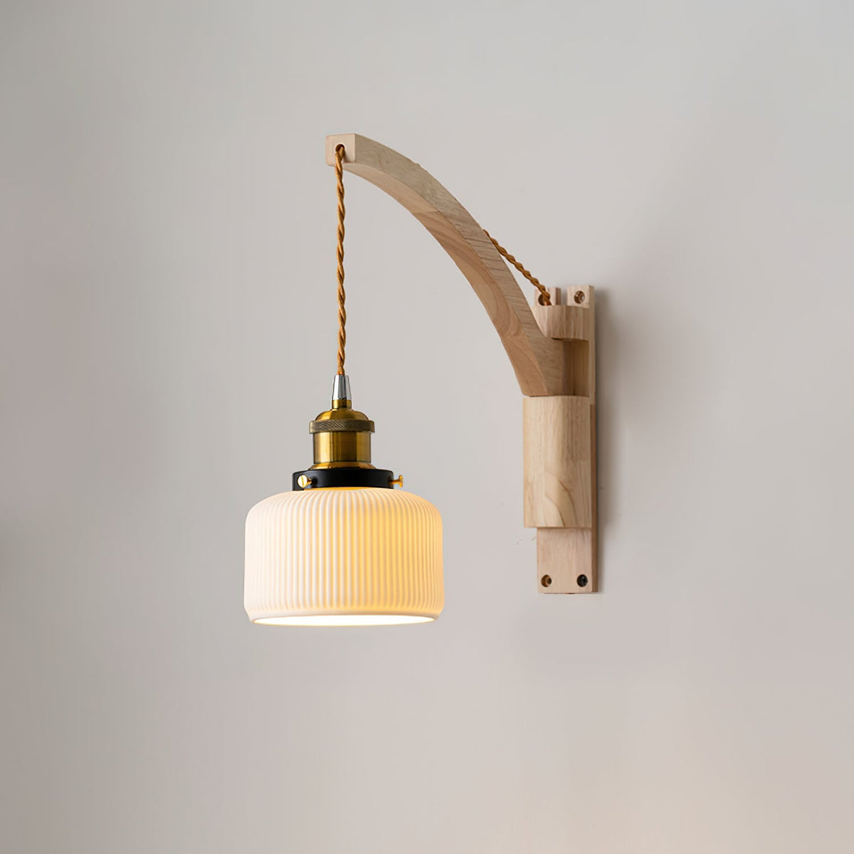 Ivrenden Ceramic Wall Light-Moonnatur