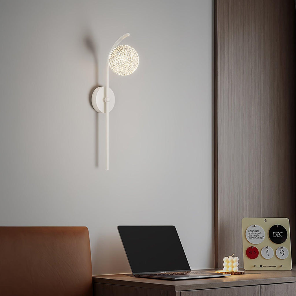 Kestina Crystal Wall Light-Moonnatur
