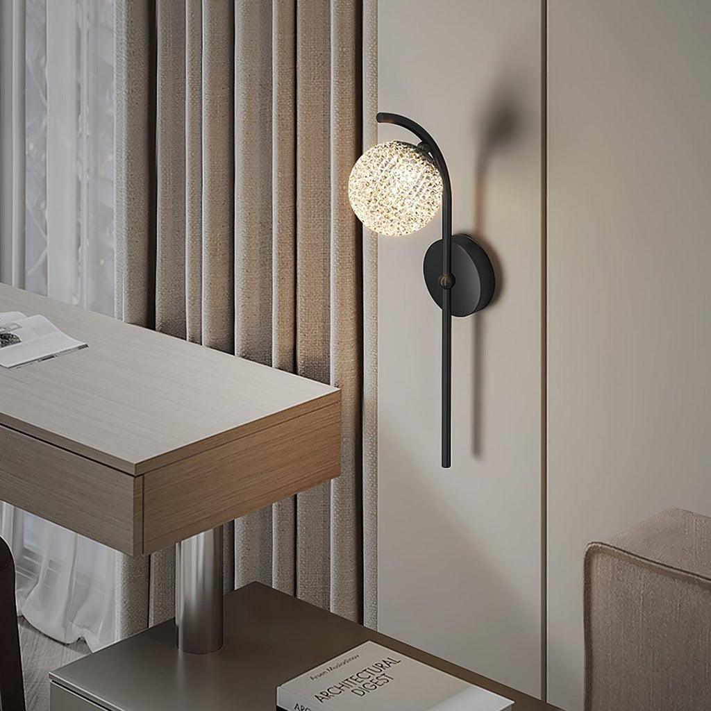 Kestina Crystal Wall Light-Moonnatur