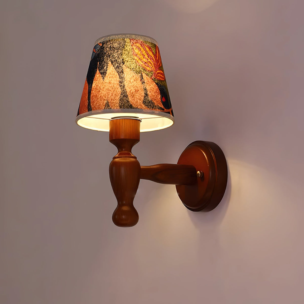 Finvervale Fabric Wall Light-Moonnatur