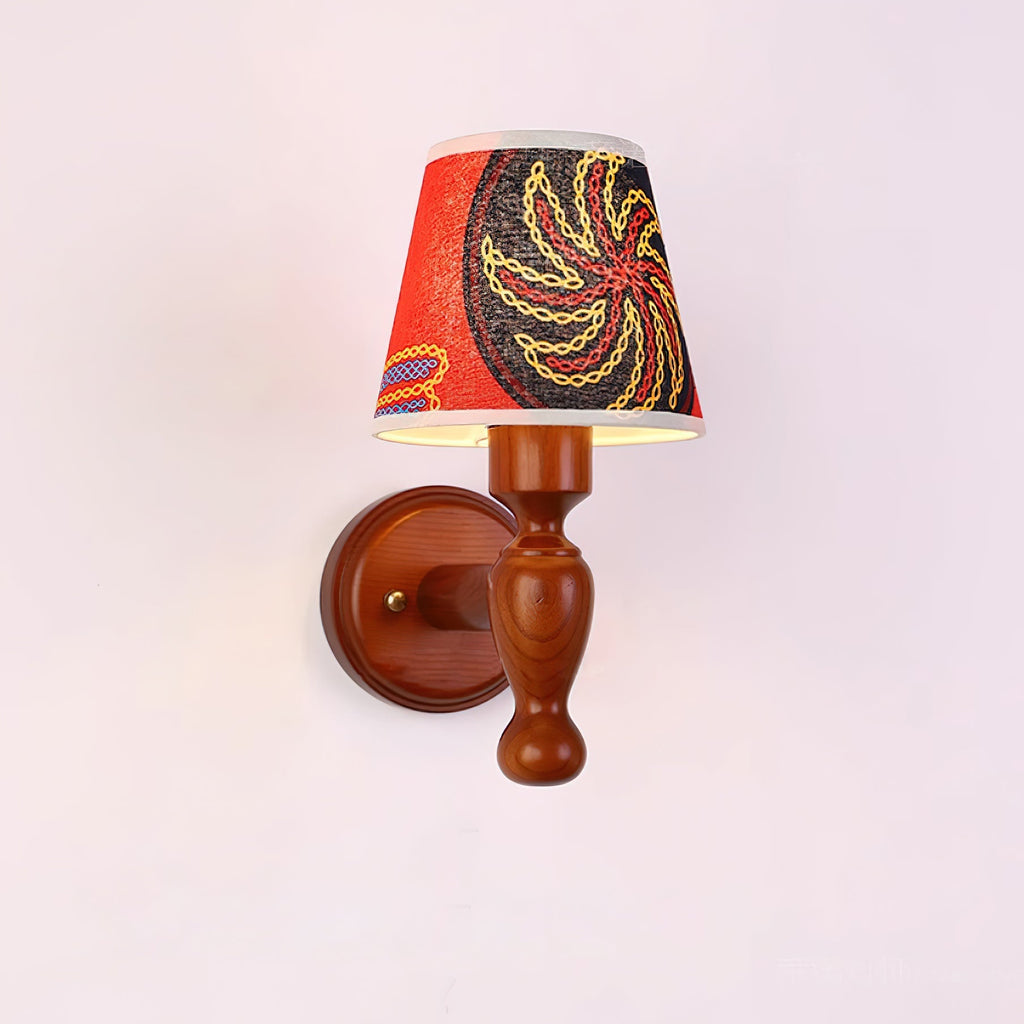Finvervale Fabric Wall Light-Moonnatur