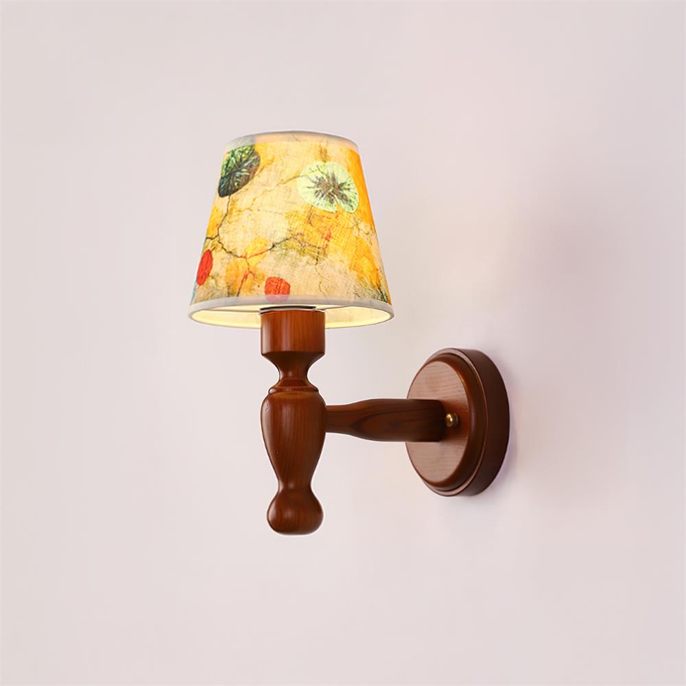 Finvervale Fabric Wall Light-Moonnatur