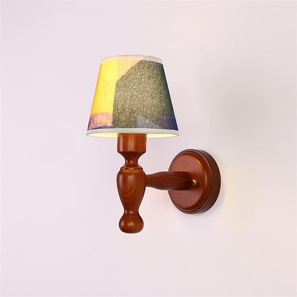 Finvervale Fabric Wall Light-Moonnatur